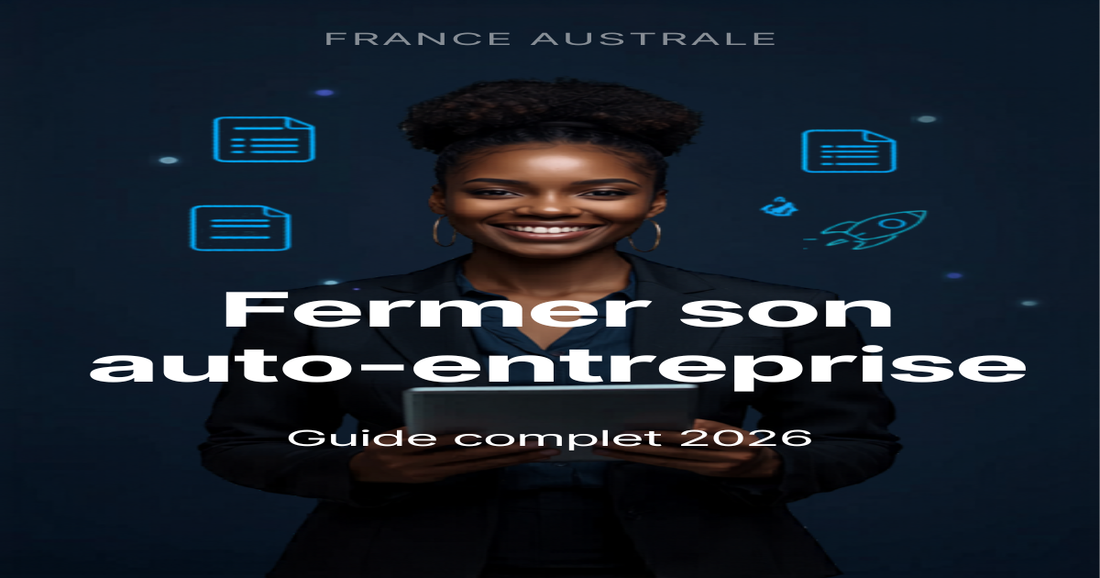 Guide complet pour fermer son auto-entreprise en 2026 - France Australe formalités administratives