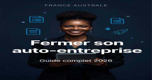 Guide complet pour fermer son auto-entreprise en 2026 - France Australe formalités administratives