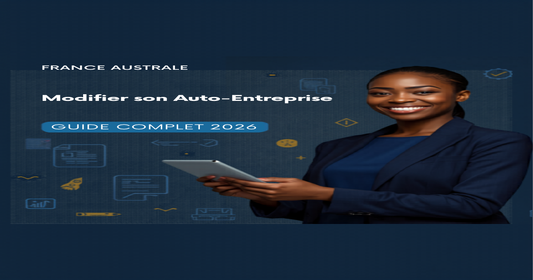 Guide complet pour modifier son auto-entreprise en 2026 - France Australe