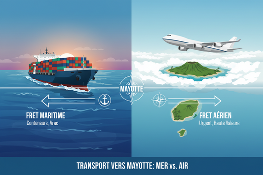 Transport maritime vs aérien vers Mayotte : comment choisir ? France Australe